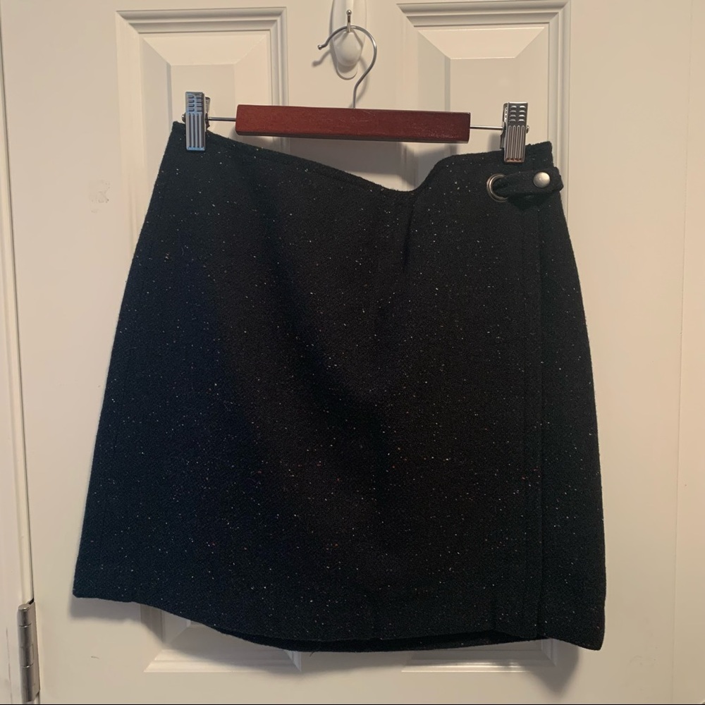 Banana Republic Factory Wool Blend Mini Skirt